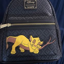 Simba Sleeping Loungefly Backpack 
