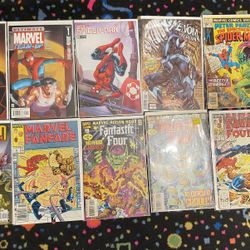 Marvel Comics Spider Man & Fantastic Four Lot