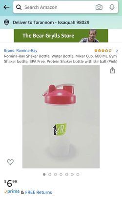 Romina-Ray Shaker Bottle 👍