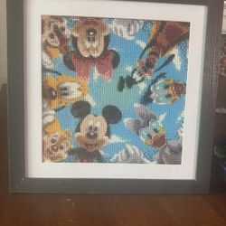 Complete Framed Jewel Painting 