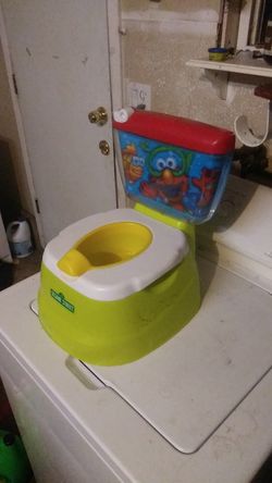 Kids toilet potty training elmo disney