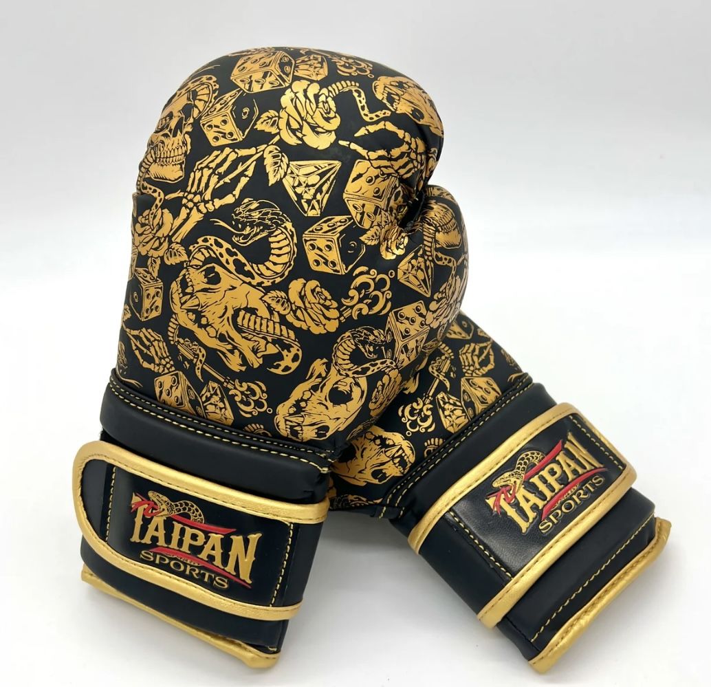 Taipan Sports Gold Cobra Strike Kid’s Boxing Gloves