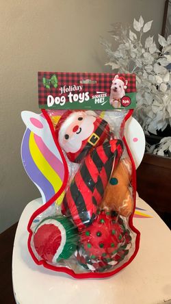 Holiday Dog Toys 4.00 each pick the one you want