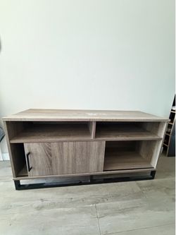 Modern Wood Entertainment Center