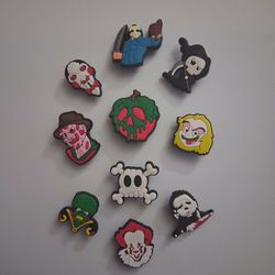 Horror Movie Croc Charms 