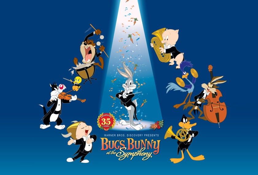 FOUR TICKETS Warner Bros. Discovery Global Experiences presents
Bugs Bunny at the Symphony