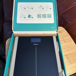 New Etekcity Bathroom Scale; Highly Accurate Digital Electronic Weighing Machine; Large Size LCD Display; 6mm Tempered Glass; 400 Lbs Max