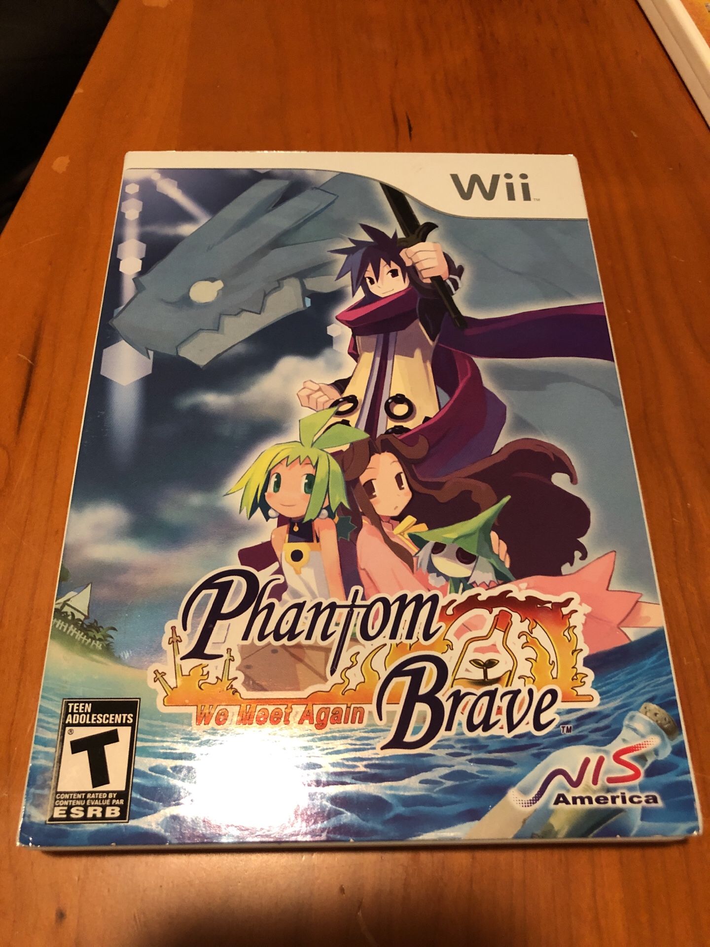 Wii Game Phantom Brave We Meet Again