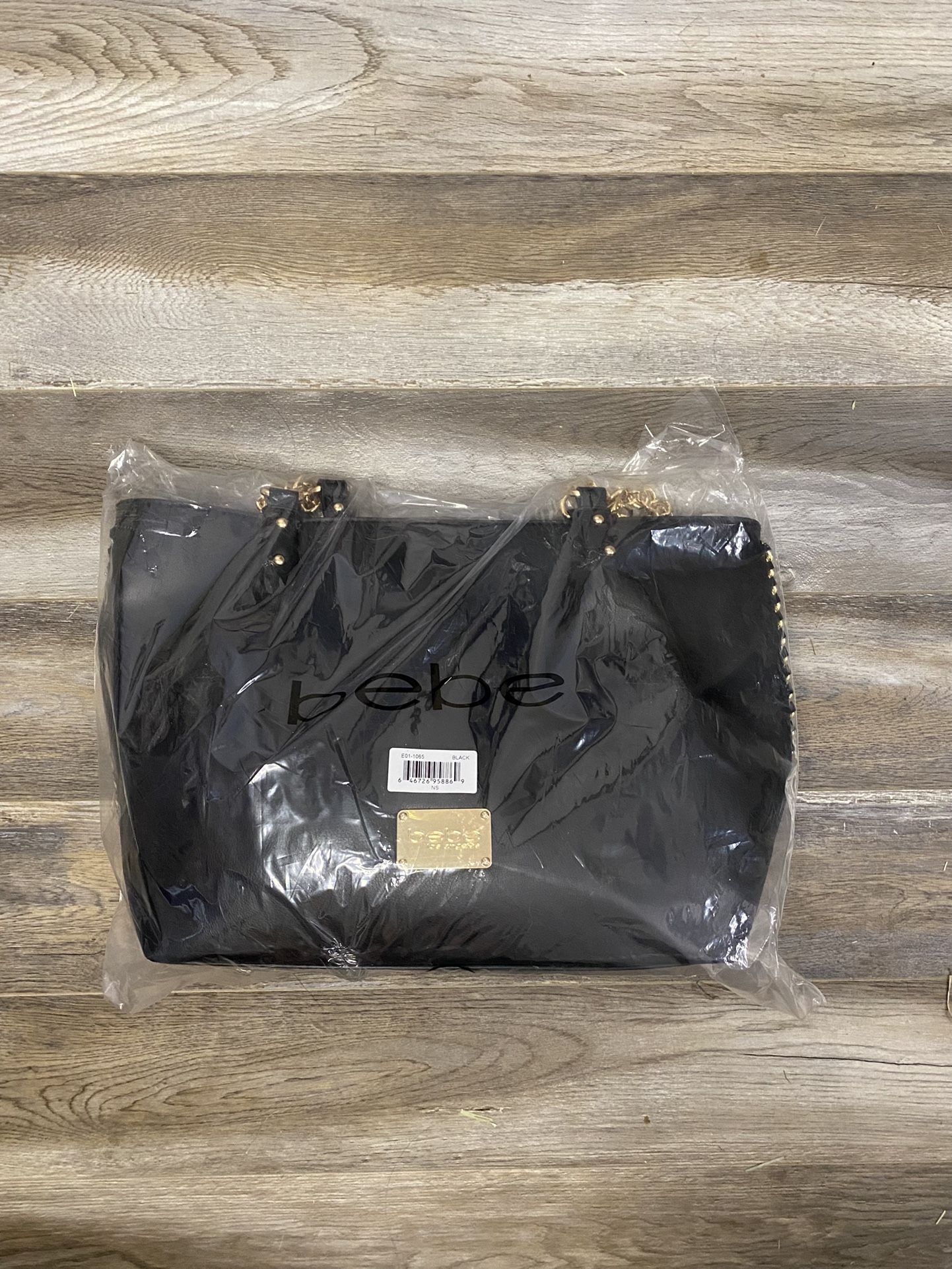 Black Bebe Tote Hand Bag