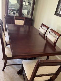 Ashley Furniture dining set/ china cabinet