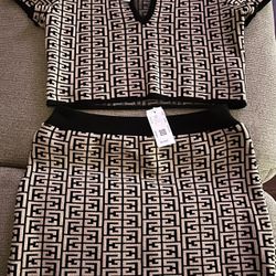 CASUAL SHIRT AND SKIRT NEW