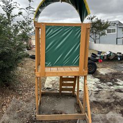 Wooden Swing Set