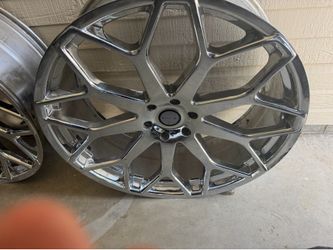 26in SNOWFLAKE rims