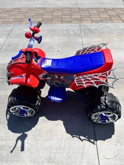 Kid Trax Marvel Spiderman Toddler ATV Ride On Toy