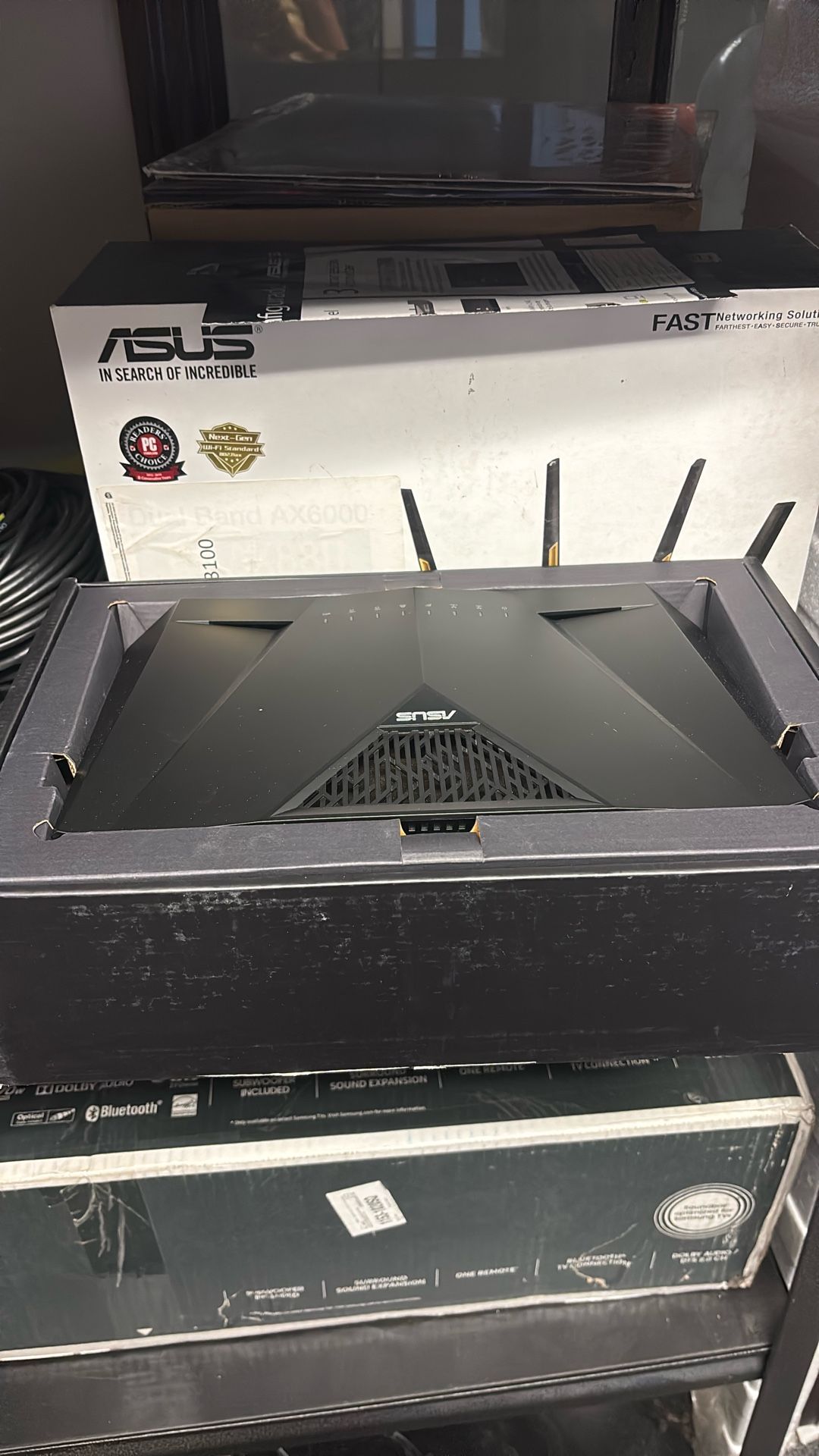 ASUS AC3100 RT-AC3100 Extreme Wi-Fi Wireless 4-Port Dual-Band Gigabit Router