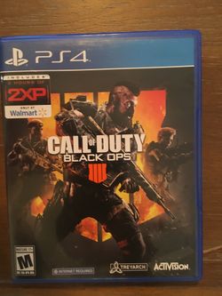 Sony PlayStation ps4 call of duty black ops 4