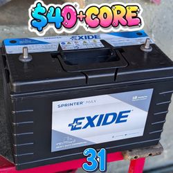 Truck Battery Group Size 31