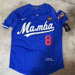 Dodgers Nike Mamba Kobe Bryant Jersey 