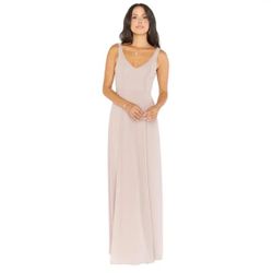 NWT Show me your mumu Jenn Maxi Dress Show me the ring crisp Blush Pink S