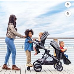  Evenflo Pivot Xpand Double Stoller 