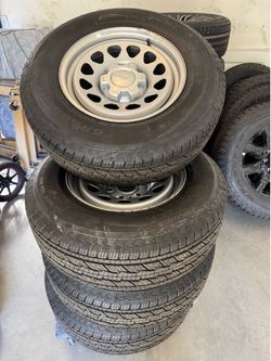 💥 Brand New OEM GMC 17” Wheels & Tires 💥 255/70R17