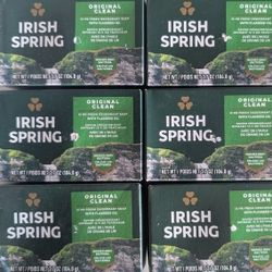 6 Bars Irish Spring Soap