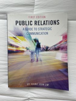 Public Relations- A Guide to Strategic Communication 1st Edition