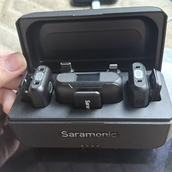 Saramonic clip on microphones