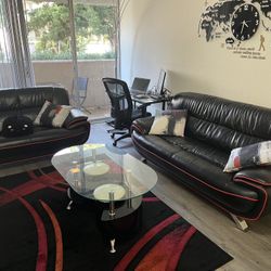 All Together( Sofa, Coffee Table, Rug) Great Deal! 