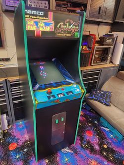 Galaga arcade cabinet- Pacman, Frogger, Donkey Kong 60 Awesome Games! 
