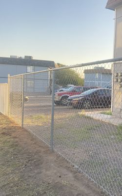 Chain Link Fence Installation 