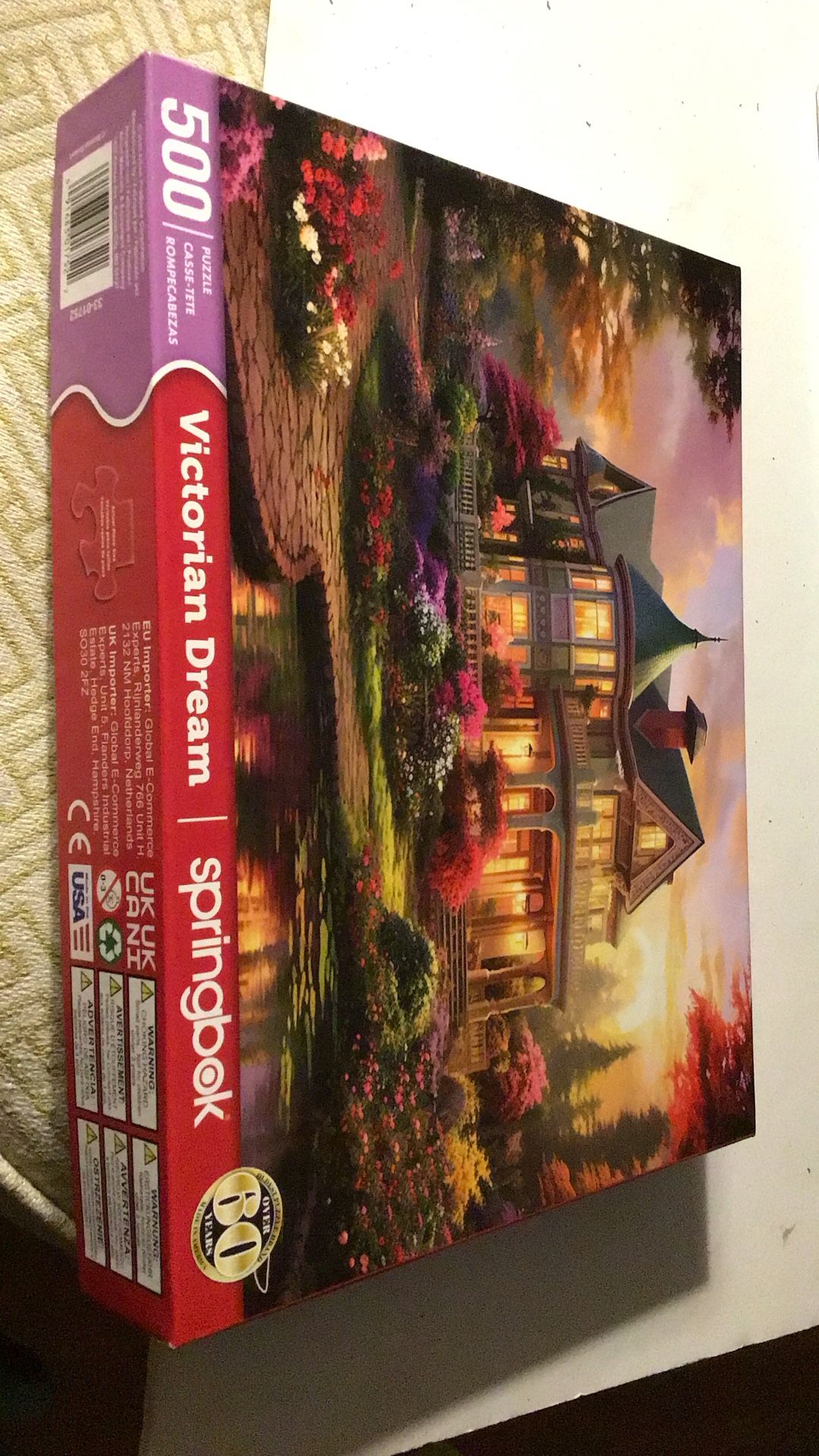 Puzzle 500 piece Springbok Victorian Dream