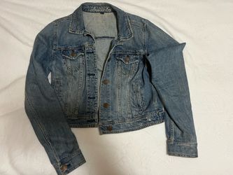 American Eagle Outfitters Women's Denim Jacket Size Large