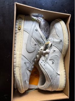 Nike dunk lows off white lot 21/50