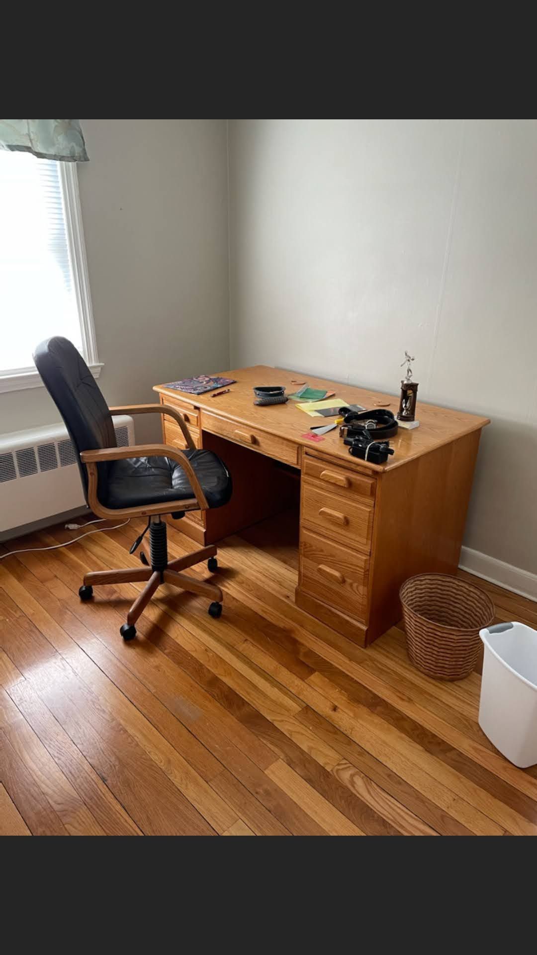 Large Oak Desk