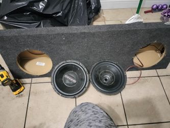 $80 10" Dual  Sealed Sub Box 