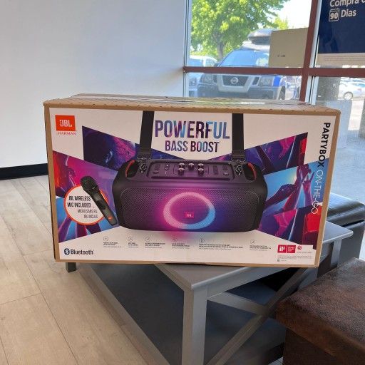 JBL Partybox On The Go Bluetooth Speaker - Pay $1 Today To Take It Home And Pay The Rest Later! 
