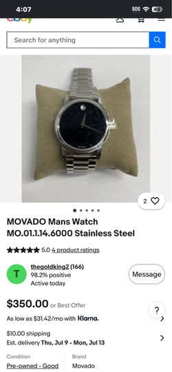 Movado watch
