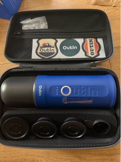 Shark Angels Limited Edition (Ocean Blue) Nano Portable Espresso Machine Ocean Blue