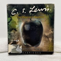 C.S. Lewis The Magician’s Nephew Unabridged Audiobook 4 CDs Kenneth Branagh