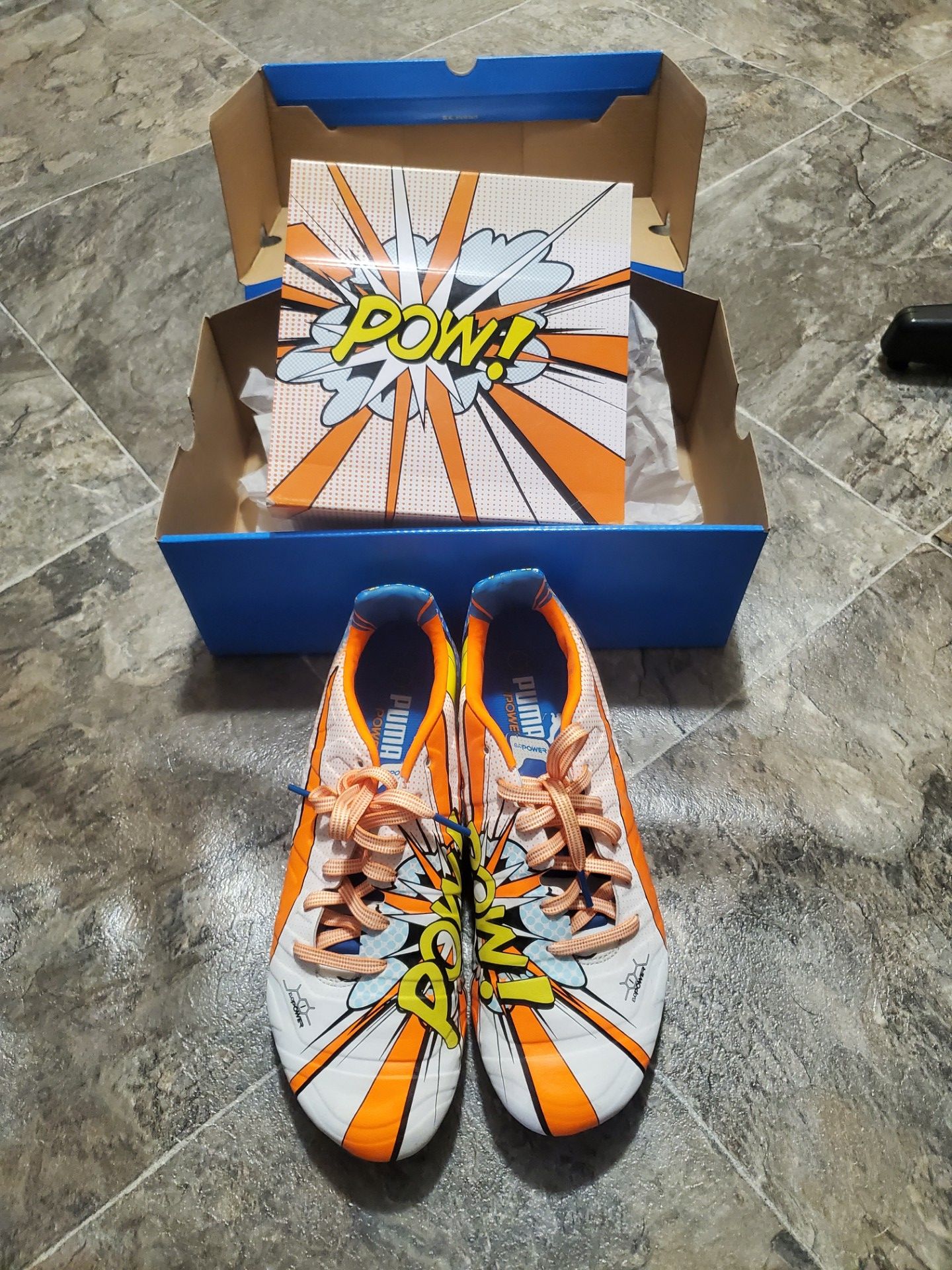 Puma EvoPower 1.2 PP FG Soccer Cleats New Super Rare Authentic size 8.5