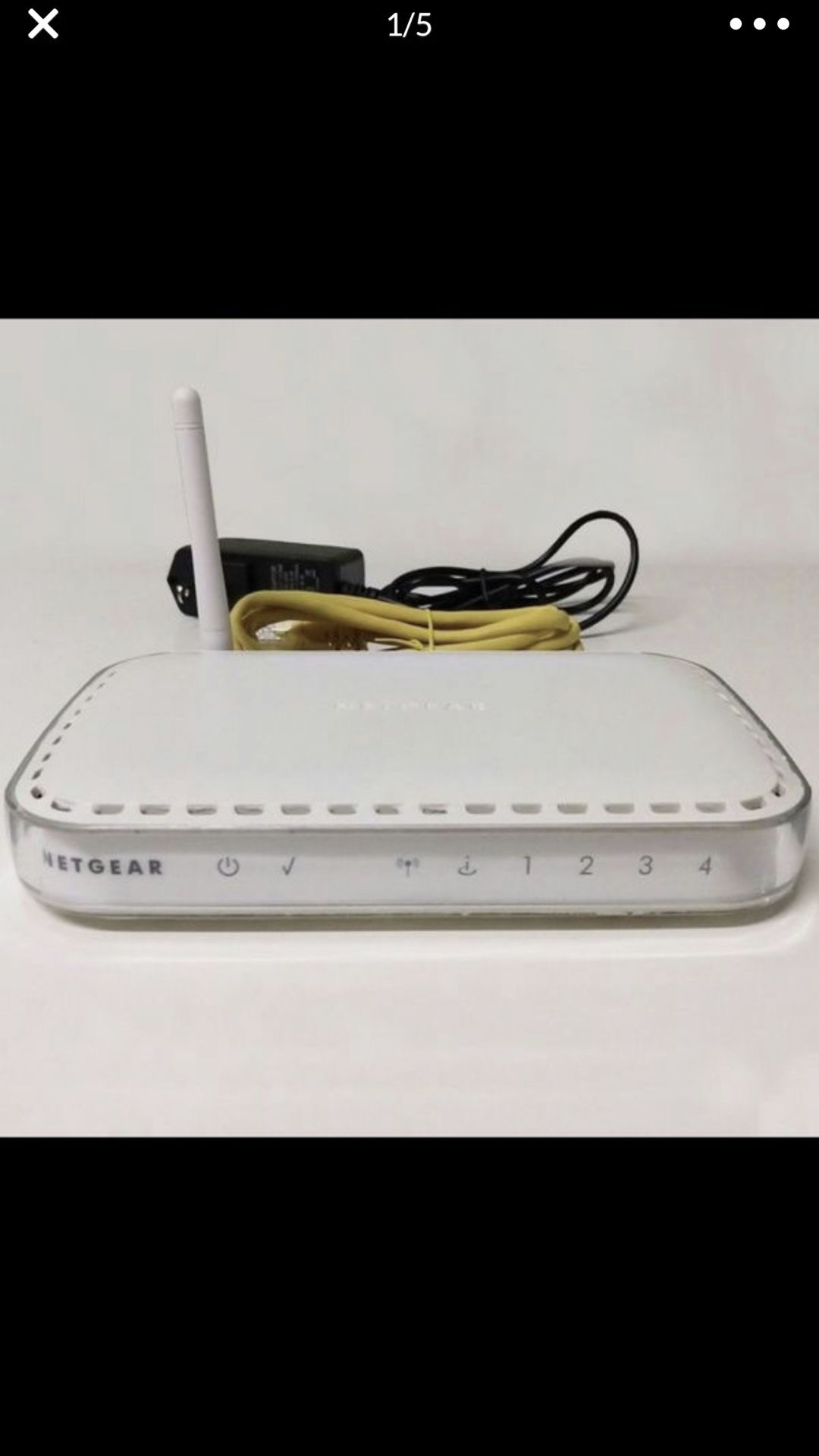 Netgear Wireless G 4 port Wireless-G Router WGR614 v9