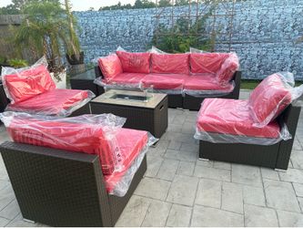 New 8 pcs Patio Furniture Set