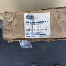 Hidden Winch Mounting Kit For XJ Cherokee