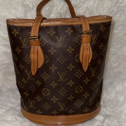 Authentic Louis Vuitton Vintage Monogram Bucket Bag