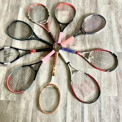 Top Brand Tennis Racquets (Girls/Boys, Adults) 25-50$ Range