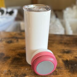 Bluetooth Speaker Sublimation Tumbler