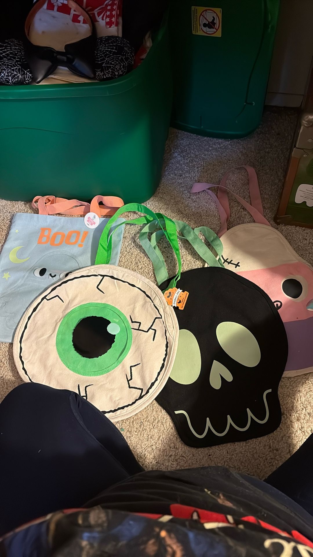 Halloween candy bags