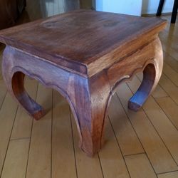 Mini Antique Wood Table