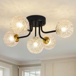 ceiling light five light Sputnik